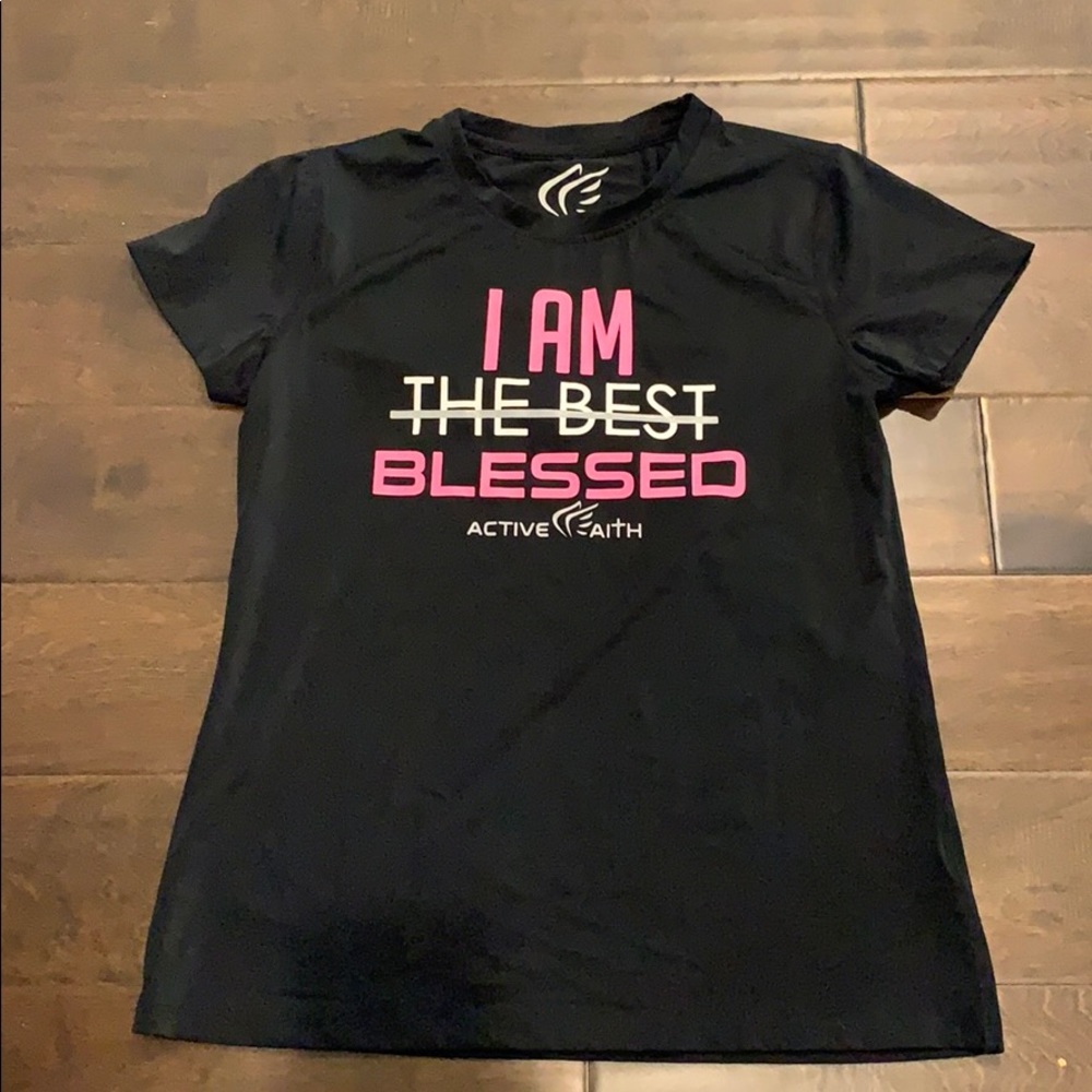 NWOT Active Faith Workout Shirt